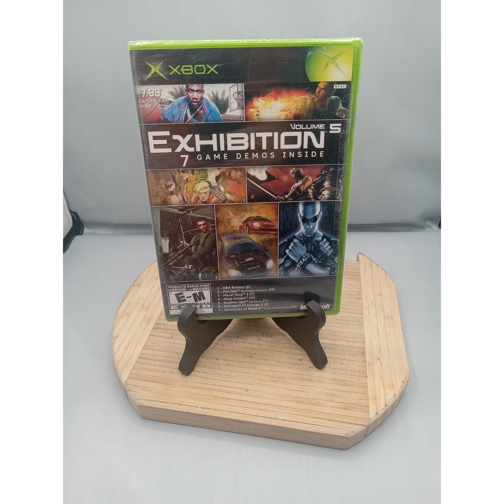 Exhibition: Demo Disc for‎ Xbox -- Vol. 5 (Microsoft Xbox, 2004) NIB SEALED